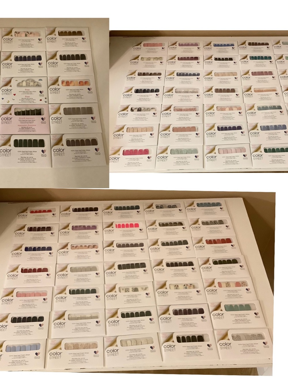 Color Street Nail Strips Assorted Shades —85pcs 100% Real Nail Polish Strips New - Picture 1 of 4